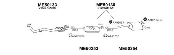 VENEPORTE 500097 Exhaust System